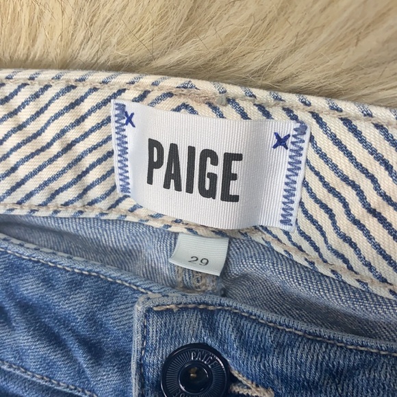 Paige Carter High-Rise Slim Button-Closure Jean, Size 29 - Picture 7 of 14